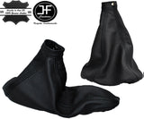 BLACK STITCH REAL LEATHER GEAR & HANDBRAKE GAITER FITS ALFA ROMEO SPIDER 06-10
