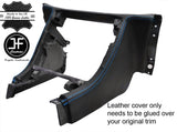 BLUE STITCH CENTRE CONSOLE TRIM LEATHER COVER FOR SUBARU IMPREZA WRX STI 93-97