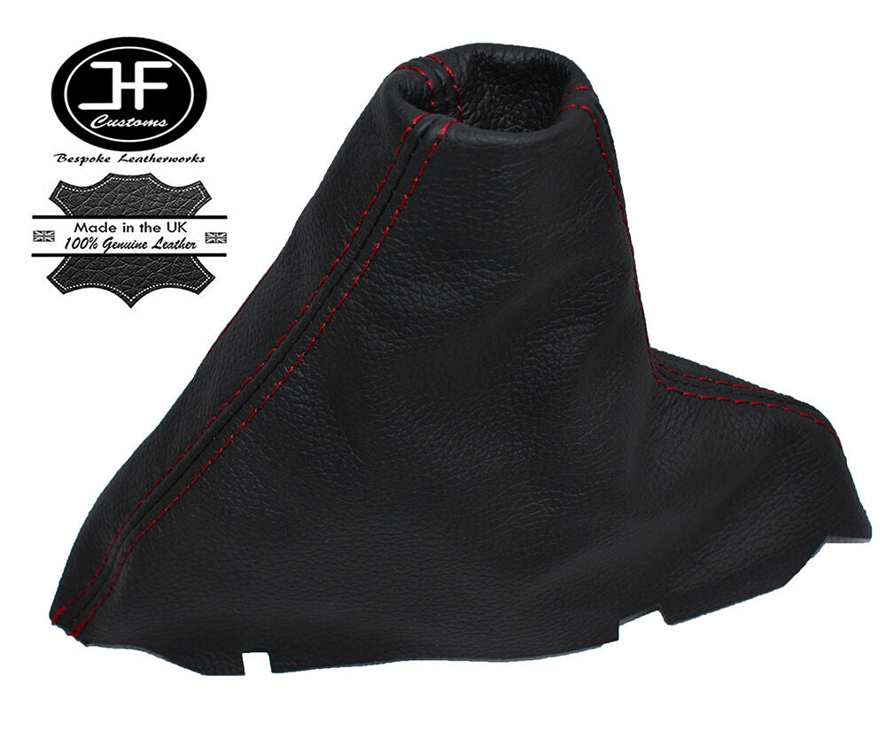 RED STITCHING LEATHER SKIN HANDBRAKE GAITER FITS BMW E60 E61 07-10 CUSTOM NEW