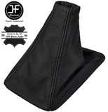 BLACK &  BLACK TOP GRAIN LEATHER GEAR GAITER FOR SKYLINE R33 GTS GTR 1993-1998