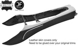 BLACK & WHITE REAL LEATHER CENTRE CONSOLE TUNNEL COVER FOR BMW Z4 E85 E86 03-09