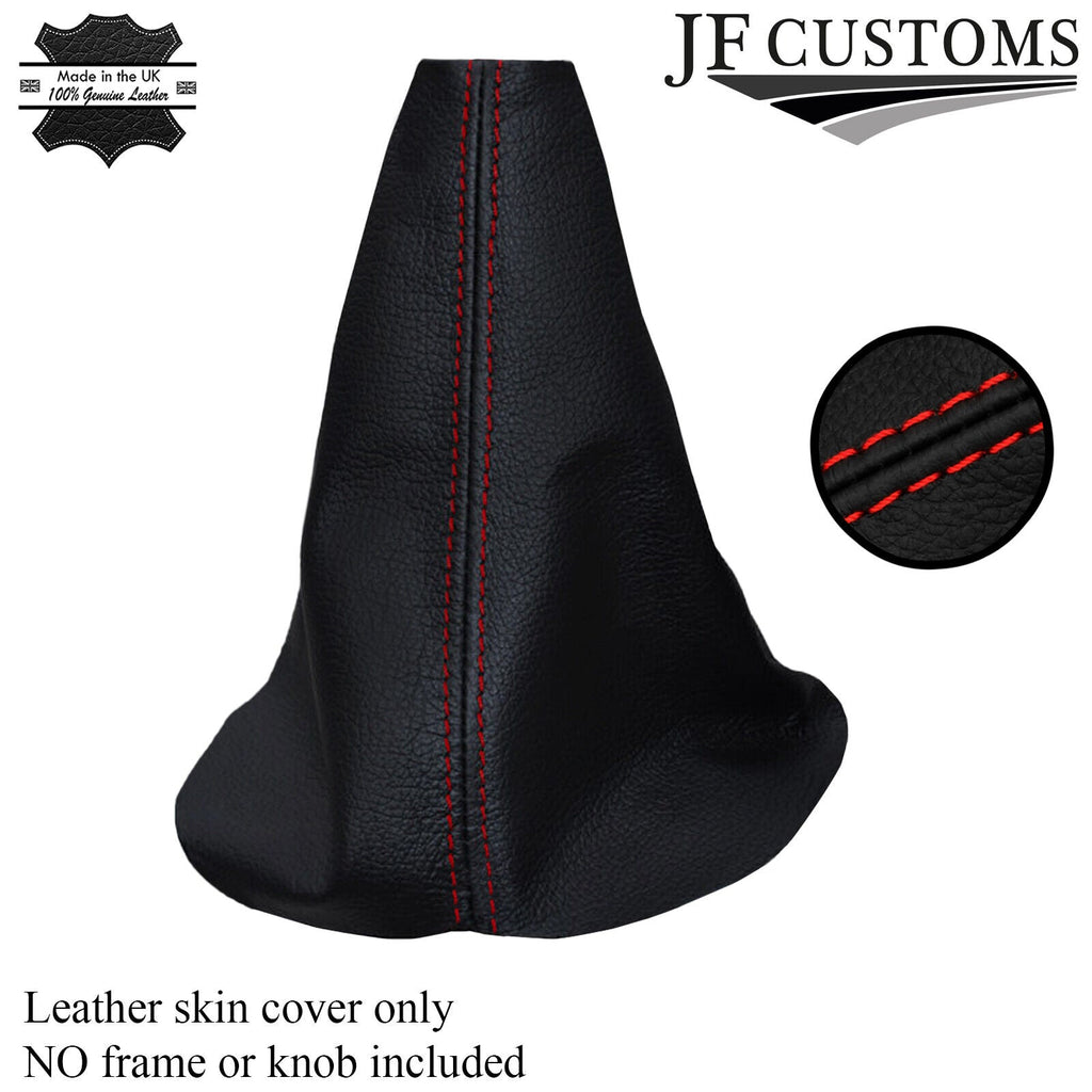 RED STITCH FITS FIAT SCUDO MK2 2007-2012 LEATHER GAITER CUSTOM NEW MADE IN UK