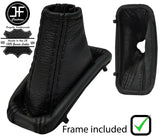 BLACK STITCH LEATHER AUTOMATIC GEAR +PLASTIC FRAME FOR VOLVO V90 S90 960 940