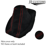 RED STITCH SUEDE MANUAL GEAR FITS CHEVROLET CAMARO 2016-2019 CUSTOM NEW