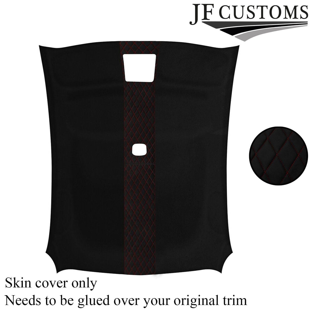 DSG2 D RED STITCH LUXE SUEDE HEADLINER COVER FOR MITSUBISHI LANCER EVO 7 8 9