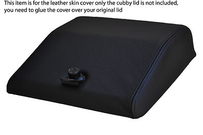 black stitch FITS LANDROVER DISCOVERY 89-93 200TDI CENTRE CONSOLE CUBBY COVER