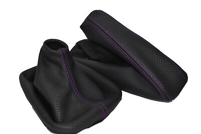 purple stitch FITS BMW E28 E24 E30 E34 E36 E46 Z3 E39 E60 E90 E87 PERFORATED