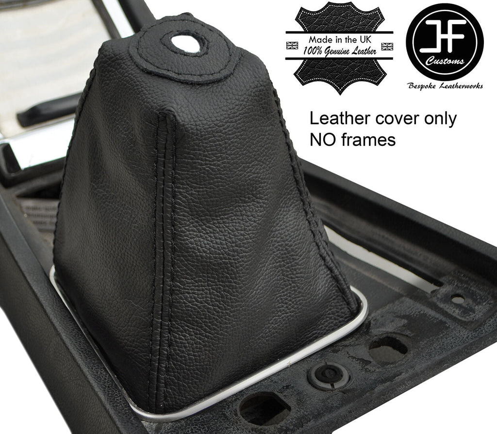 BLACK STITCH REAL LEATHER MANUAL GEAR GAITER FITS ALFA ROMEO SPIDER S2 S3 105