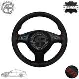 FITS BMW 3 SERIES E46 M SPORT LUXURY LEATHER STEERING WHEEL COVER MADE IN UK