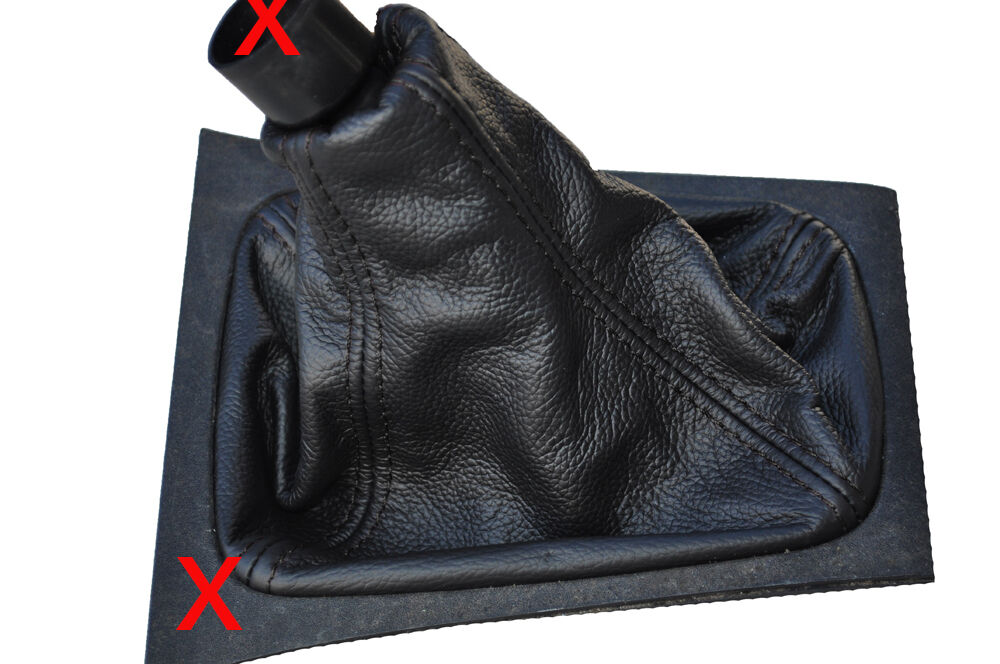 FITS ASTRA G MK4 COUPE ZAFIRA GEAR GAITER BLACK LEATHER CUSTOM NEW MADE IN UK