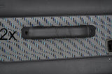 black stitching  FITS PEUGEOT 106 MK1 1991-1996 2X DOOR HANDLE COVERS CUSTOM NEW