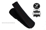 FITS BMW Z3 1995-2002 HANDBRAKE GAITER TRI STITCHING COVERS BLACK SUEDE