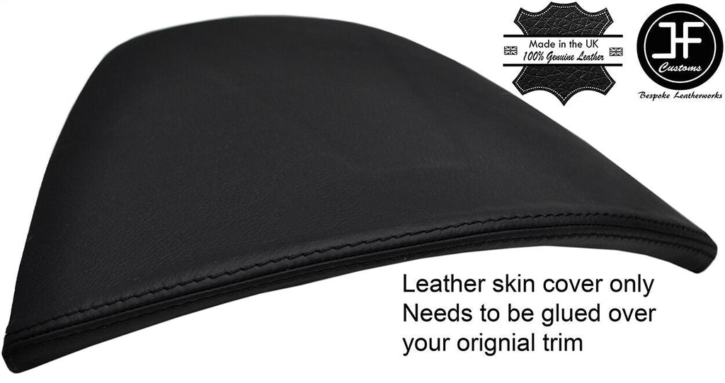 BLACK STITCH SPEEDO CLUSTER HOOD LEATHER COVER FOR TOYOTA GT86 SUBARU BRZ 12-17