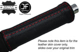 RED STITCH HANDBRAKE E BRAKE HANDLE LEATHER SKIN COVER FITS SUZUKI RENO 04-08