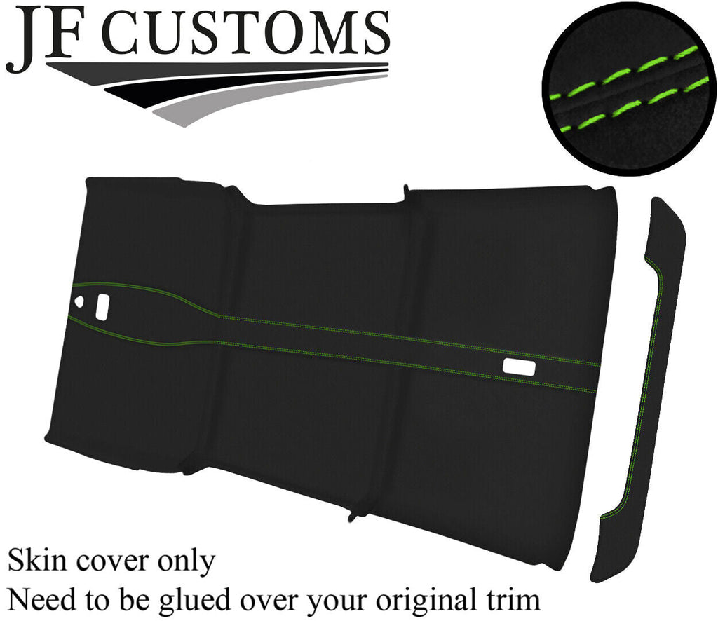 GREEN ST 4 PIECE ROOF HEADLINING LUXE SUEDE COVER FOR LAND ROVER DEFENDER 110 SW