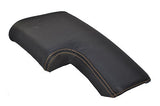 FITS ALFA ROMEO BRERA LEATHER ARMREST COVER beige stitch CUSTOM NEW MADE IN UK