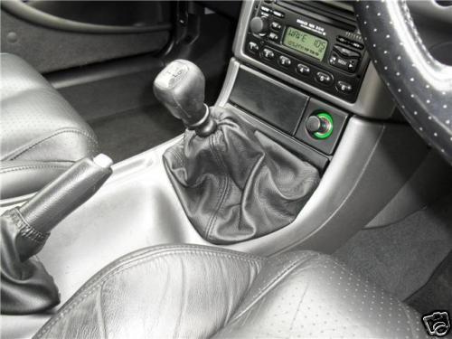 FITS FORD MONDEO MK1 MK2 COUGAR GAITER GAITOR SOFT LEATHER CUSTOM NEW MADE IN UK