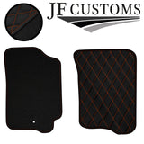 ORANGE DIAMOND VINYL 4X TAILORED FLOOR CARPET FOR SUBARU IMPREZA 93-00 JF1