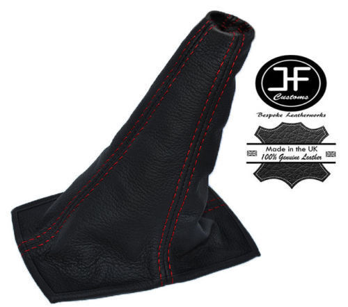 RED STITCH FITS TOYOTA CELICA MK5 1990-1993 COUPE LEATHER GEAR GAITER COVER