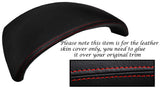 RED STITCH SPEEDO HOOD SKIN COVER FITS PEUGEOT PARTNER CITROEN BERLINGO 03-08