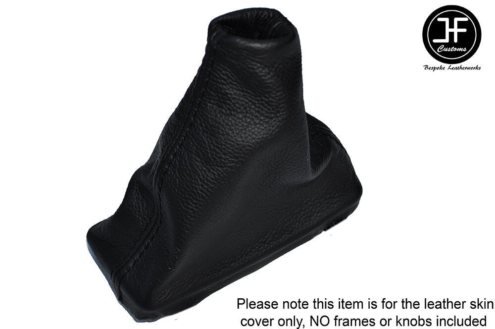 BLACK STITCHING AUTO AUTOMATIC LEATHER SHIFT BOOT  FITS SUZUKI XL7 XL-7 07-09