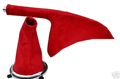 FITS HONDA CIVIC TYPE R RED SET QUALITY GAITERS PU SUEDE CUSTOM NEW MADE IN UK