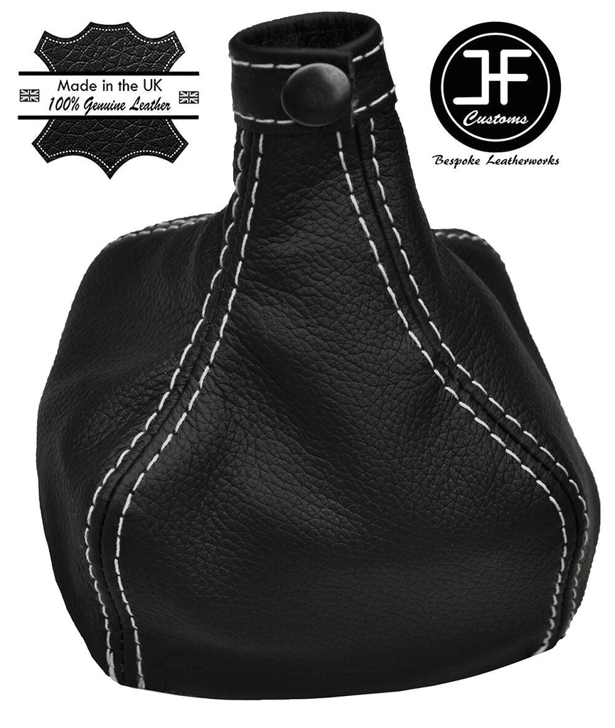 GREY STITCH GENUINE LEATHER MANUAL GEAR GAITER FITS MASERATI 4200 2002-2007