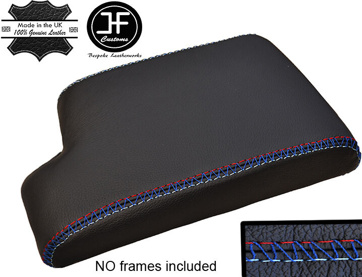 TRI CROSS STITCHING LEATHER ARMREST COVER FITS BMW 3 SERIES E90 E91 E92 E93