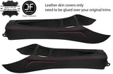 RED STITCH CENTRE CONSOLE TUNNEL LEATHER COVER FITS BMW Z4 E85 E86 03-09