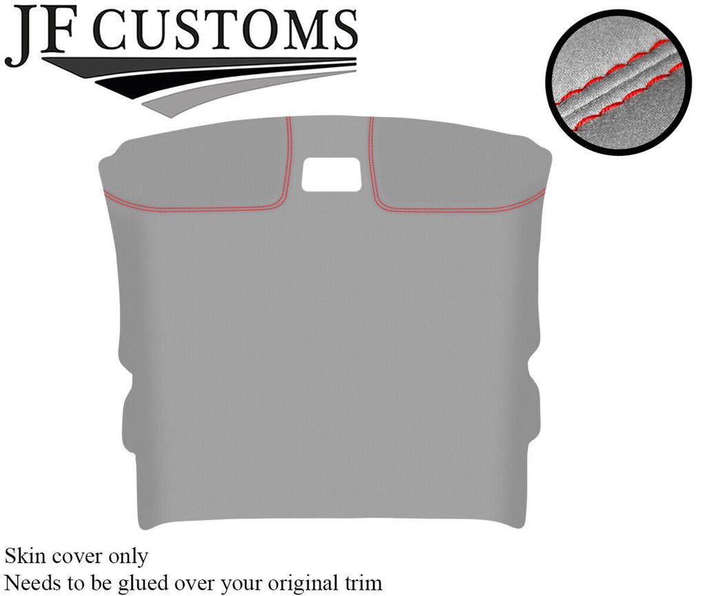 RED STITCH ROOF HEADLINING LIGHT GREY LUXE COVER FOR TOYOTA CELICA 99-05