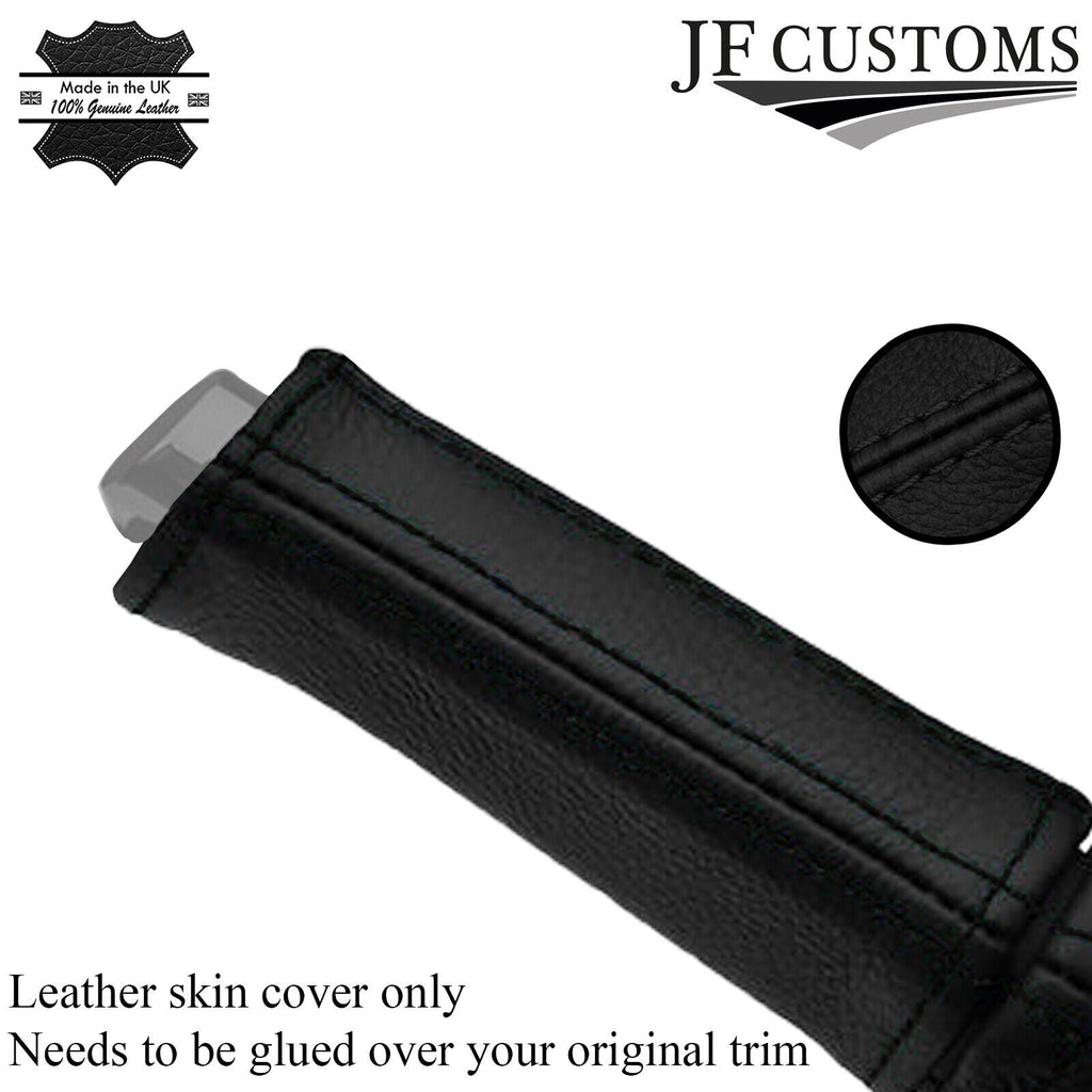 BLACK STITCH FITS VAUXHALL OPEL ASTRA J MK6 2009+ HANDBRAKE HANDLE COVER ONLY