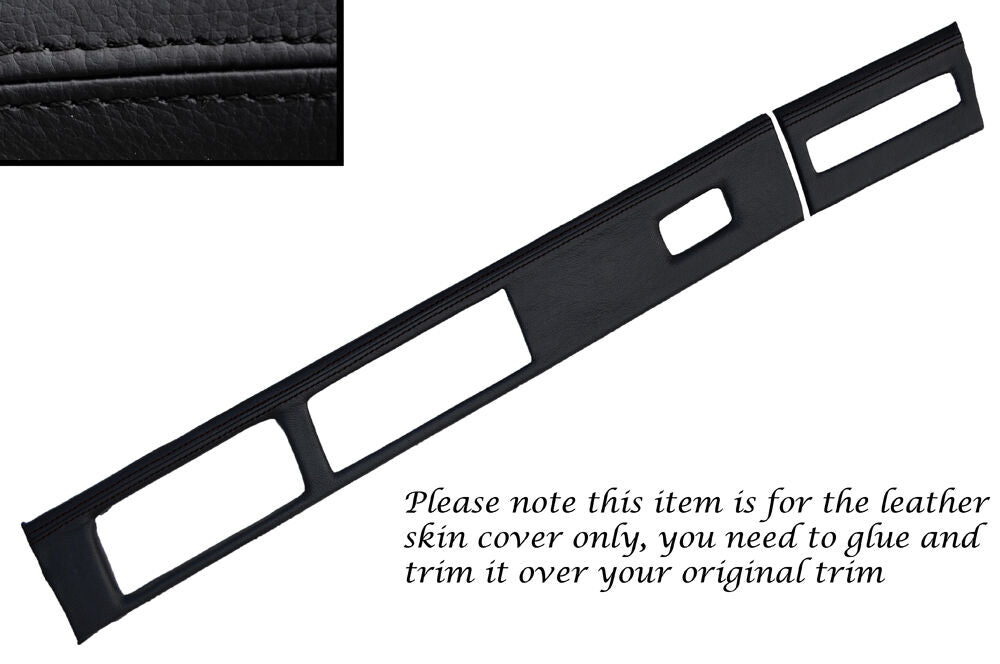 BLACK STITCH DASH SURROUND SKIN COVER FITS VAUXHALL OPEL VX220 SPEEDSTER 00-06