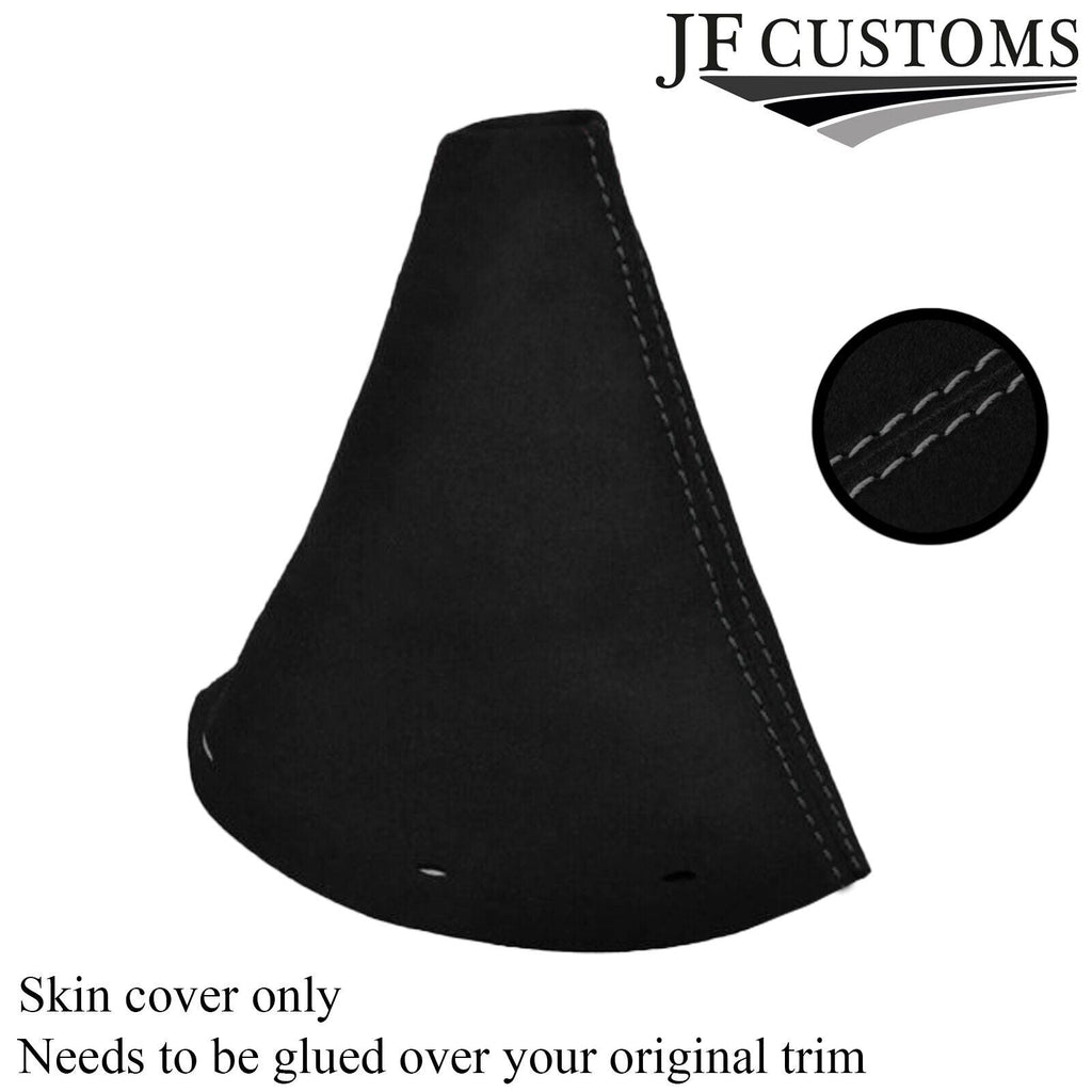 GREY STITCH SUEDE MANUAL GEAR GAITER SHIFT BOOT FITS VOLKSWAGEN VW CADDY 03-09