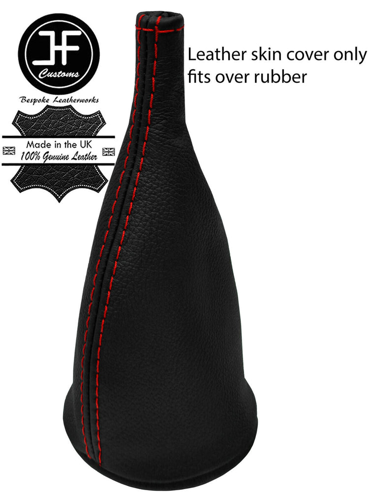 RED  STITCH LEATHER GEAR GAITER OVER RUBBER FOR LOTUS ELAN S1 S2 S3 S4 SPRINT