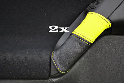 black& yellow FITS VW GOLF MK2 MK3 MK4 MK5 MK6 JETTA 2X FRONT DOOR HANDLE COVERS