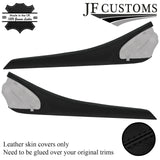 BLACK ST. LEATHER 2X CENTRE CONOLE SIDE TRIM COVER FOR LEXUS IS300 IS350 16-18