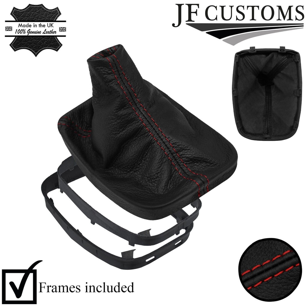 D RED STITCH LEATHER GEAR COVER+TOP & BOTTOM FRAMES FOR VAUXHALL INSIGNIA 08-16