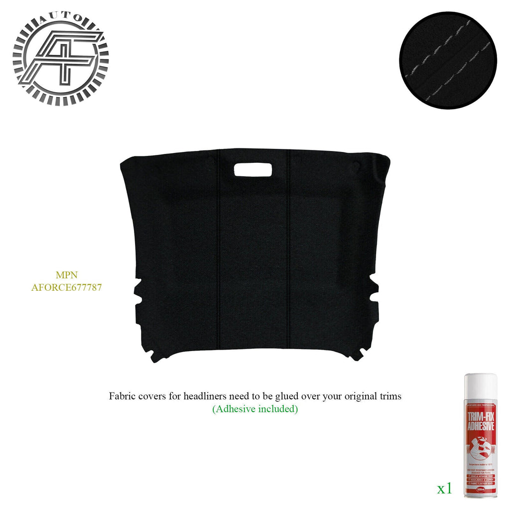 LUXE SUEDE HEADLINER COVER FITS ASTON MARTIN DB7 1994-2004 CUSTOM NEW MADE IN UK