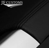 BLACK STITCH 2X FRONT DOOR ARMREST COVER FITS SUZUKI VITARA LY 15-20 CUSTOM NEW