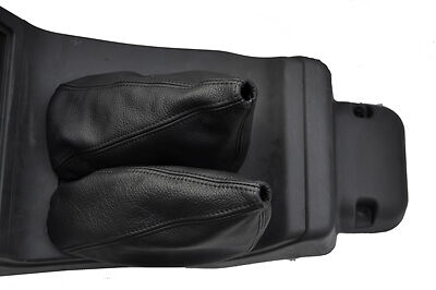 black stitch FITS MITSUBISHI L200 WARRIOR 98-05 GEAR GAITER+HI LO GAITER