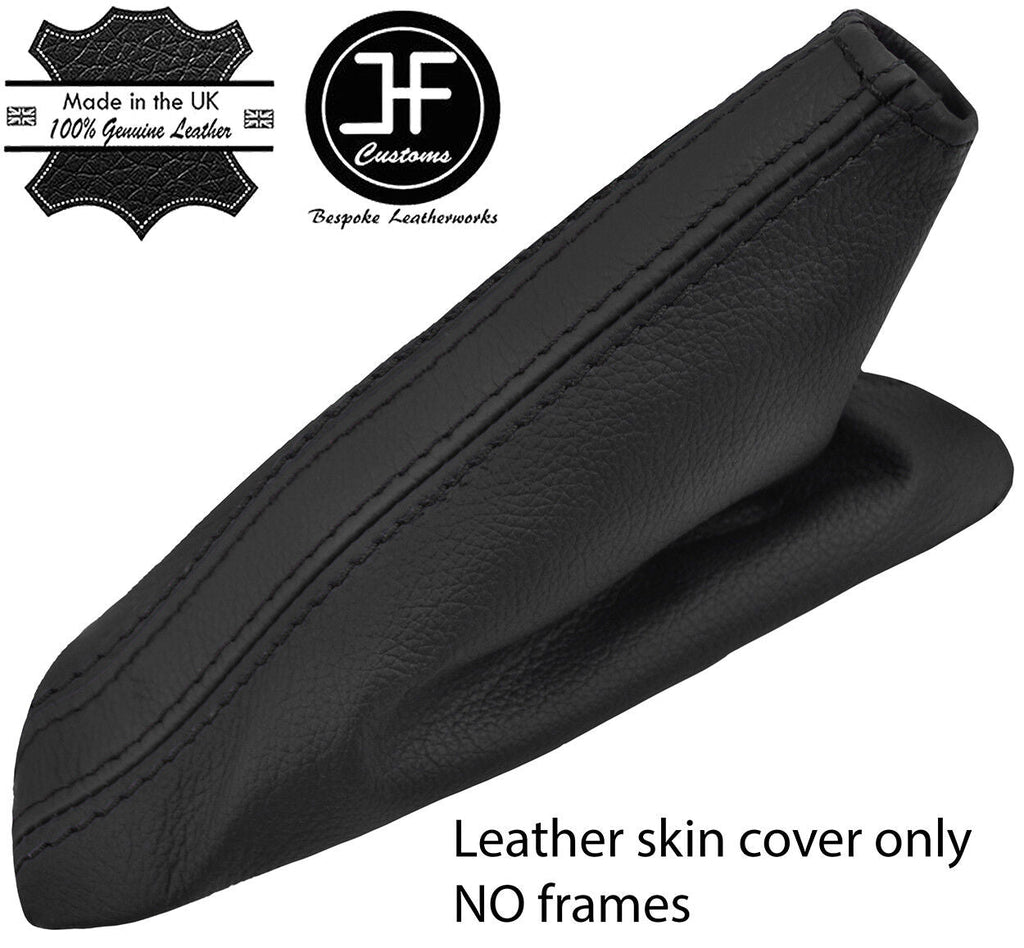 BLACK& BLACK STRIPE REAL LEATHER HANDBRAKE GAITER FITS MAZDA MX5 MK3 05-15