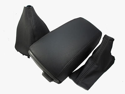 FITS VOLVO S70 V70 C70 850 GAITERS +ARMREST COVER BLACK ST CUSTOM NEW MADE IN UK