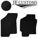 GREY DIAMOND VINYL 4X TAILORED FLOOR CARPETS FOR HYUNDAI TIBURON COUPE 02-09 JF1