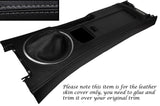 GREY STITCH CENTRE CONSOLE & GEAR GAITER SKIN COVERS FITS MAZDA MX5 MK3 05-13
