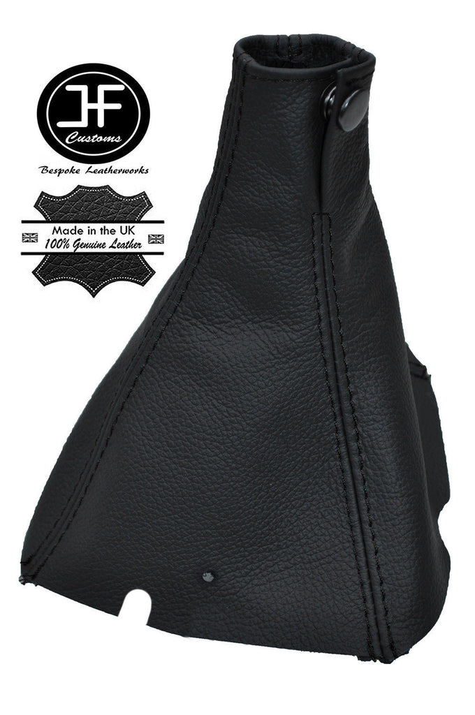 BLACK STITCH LEATHER 6 SPEED MANUAL GEAR GAITER FITS SUBARU IMPREZA WRX 01-05