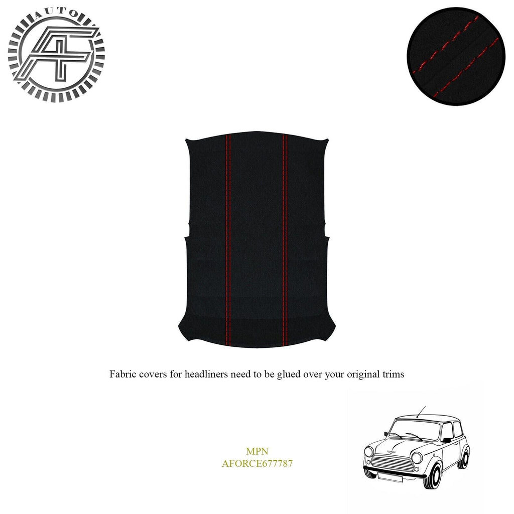 LUXE SUEDE HEADLINER COVER FITS MINI CLASSIC MK5 2 DOOR SEDAN 1984-1990