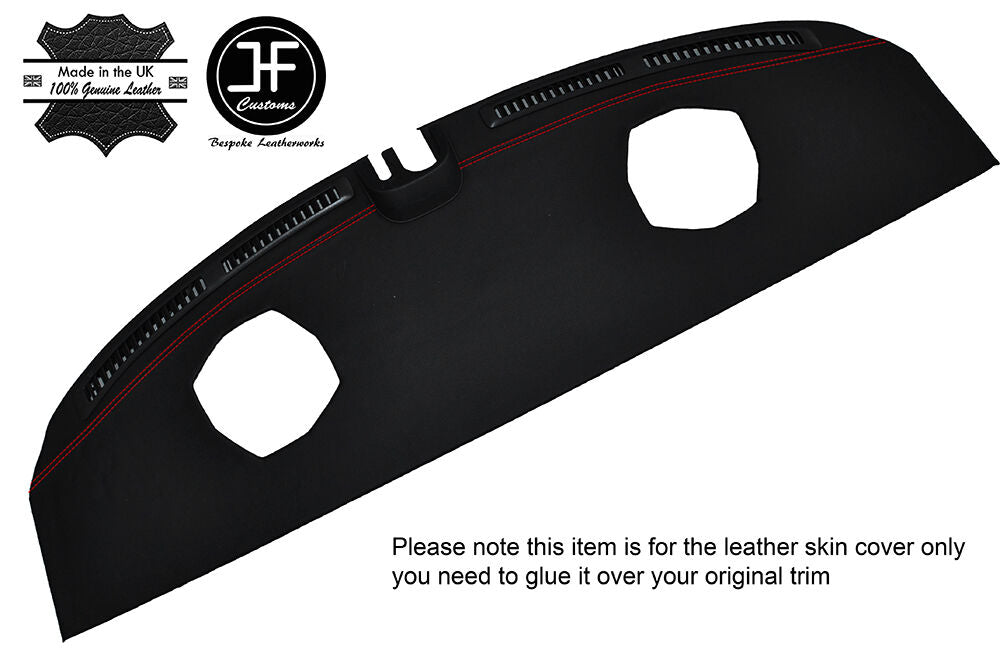 RED STITCH PARCEL SHELF LEATHER COVER FITS NISSAN SKYLINE GTS GTR R33 93-98