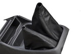FITS FORD RANGER 4X4 GEAR GAITER LEATHER 00-10 black st CUSTOM NEW MADE IN UK