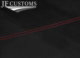 D RED STITCH SUEDE MANUAL GEAR GAITER +PLASTIC FRAME FITS AUDI A4 B6 2001-2004