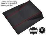 RED STITCH LOWER DASH STEERING TRIM LTHR COVER FOR MAZDA MX5 MK1 MIATA 90-97